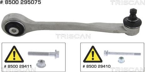 Triscan 8500 295075 - Braccio oscillante, Sospensione ruota autozon.pro