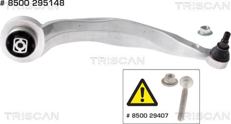 Triscan 8500 295148 - Braccio oscillante, Sospensione ruota autozon.pro