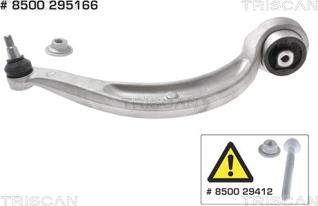 Triscan 8500 295166 - Braccio oscillante, Sospensione ruota autozon.pro