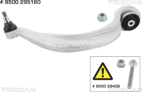 Triscan 8500 295160 - Braccio oscillante, Sospensione ruota autozon.pro