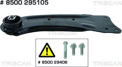 Triscan 8500 295105 - Braccio oscillante, Sospensione ruota autozon.pro