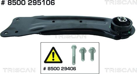 Triscan 8500 295106 - Braccio oscillante, Sospensione ruota autozon.pro