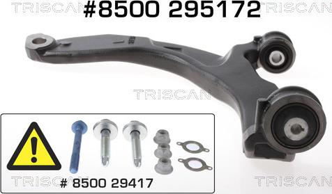 Triscan 8500 295172 - Braccio oscillante, Sospensione ruota autozon.pro