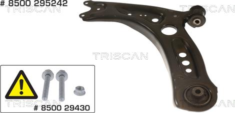 Triscan 8500 295242 - Braccio oscillante, Sospensione ruota autozon.pro