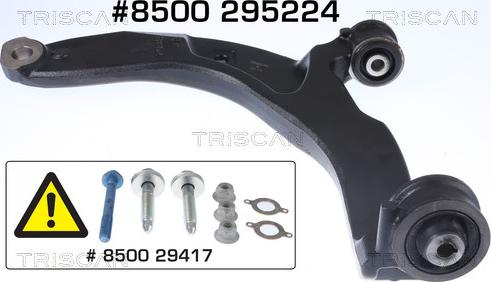 Triscan 8500 295224 - Braccio oscillante, Sospensione ruota autozon.pro