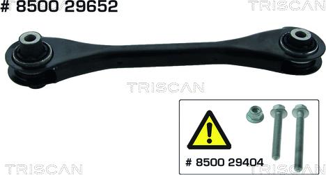 Triscan 8500 29652 - Asta / Puntone, Sospensione ruote autozon.pro