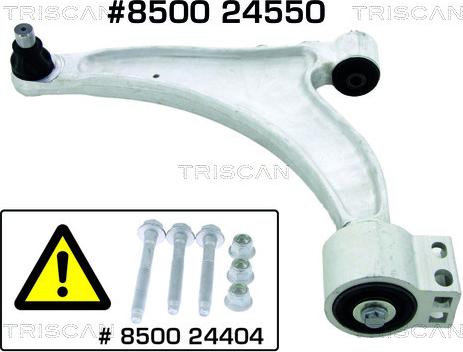 Triscan 8500 24550 - Braccio oscillante, Sospensione ruota autozon.pro