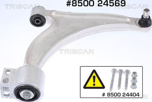 Triscan 8500 24569 - Braccio oscillante, Sospensione ruota autozon.pro