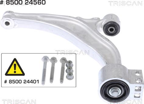 Triscan 8500 24560 - Braccio oscillante, Sospensione ruota autozon.pro