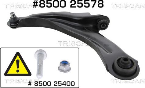 Triscan 8500 25578 - Braccio oscillante, Sospensione ruota autozon.pro