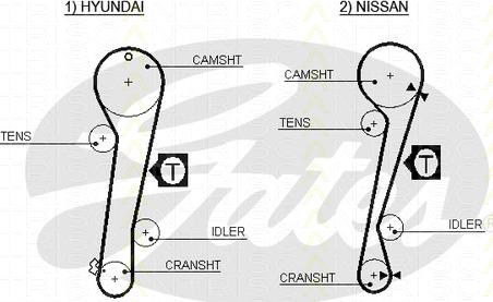 Triscan 8645 5309xs - Cinghia dentata autozon.pro