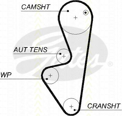 Triscan 8647 28020 - Kit cinghie dentate autozon.pro