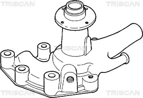 Triscan 8600 60002 - Pompa acqua autozon.pro