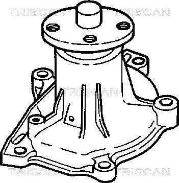 Triscan 8600 60108 - Pompa acqua autozon.pro