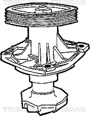 Triscan 8600 15010 - Pompa acqua autozon.pro