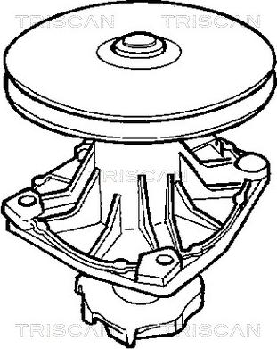 Triscan 8600 15127 - Pompa acqua autozon.pro