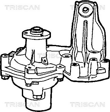 Triscan 8600 15886 - Pompa acqua autozon.pro