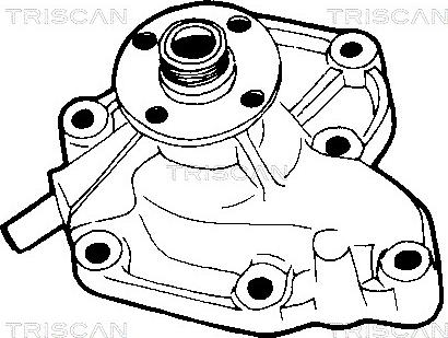 Triscan 8600 16064 - Pompa acqua autozon.pro