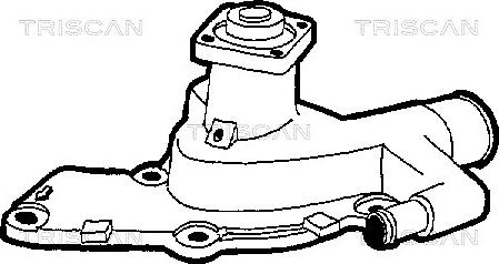 Triscan 8600 16001 - Pompa acqua autozon.pro