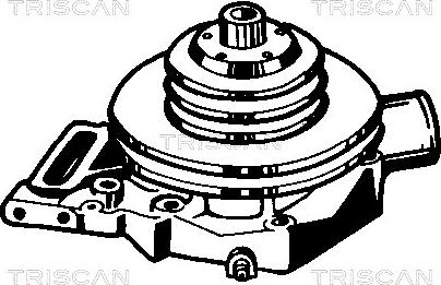 Triscan 8600 10410 - Pompa acqua autozon.pro