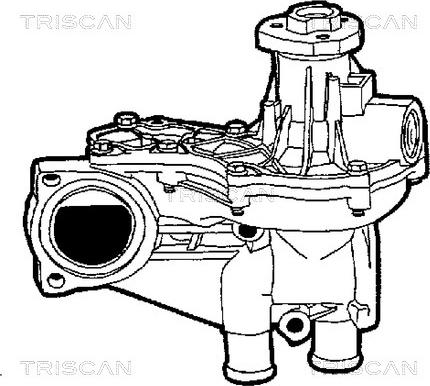 Triscan 8600 29003 - Pompa acqua autozon.pro