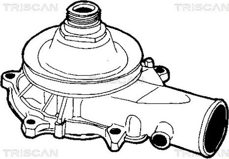 Triscan 8600 24049 - Pompa acqua autozon.pro