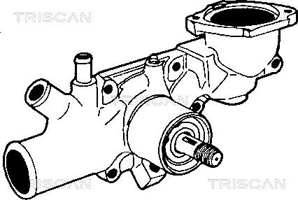 Triscan 8600 28859 - Pompa acqua autozon.pro