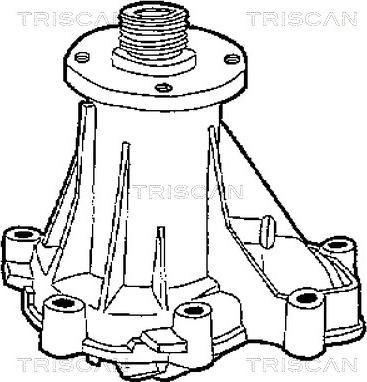 Triscan 8600 23010 - Pompa acqua autozon.pro