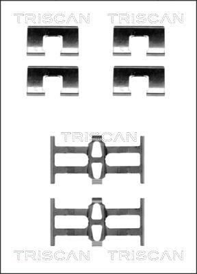 Triscan 8105 401614 - Kit accessori, Pastiglia freno autozon.pro