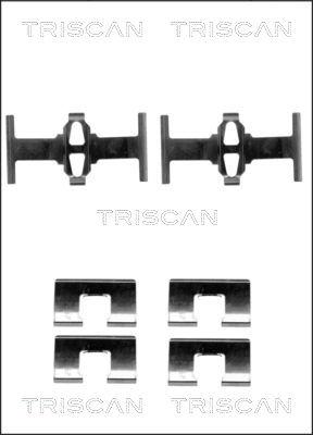 Triscan 8105 401615 - Kit accessori, Pastiglia freno autozon.pro