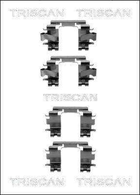 Triscan 8105 401616 - Kit accessori, Pastiglia freno autozon.pro