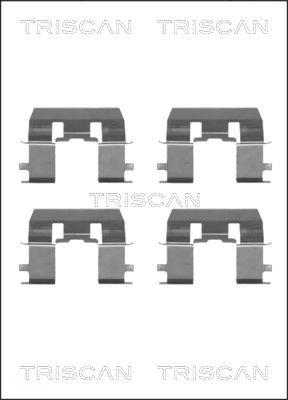 Triscan 8105 401617 - Kit accessori, Pastiglia freno autozon.pro