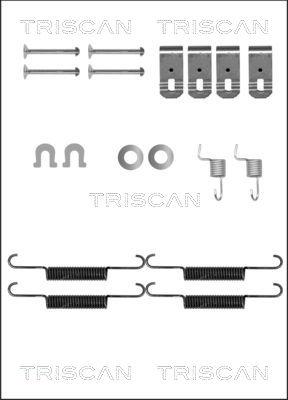 Triscan 8105 402541 - Kit accessori, Ganasce freno stazionamento autozon.pro