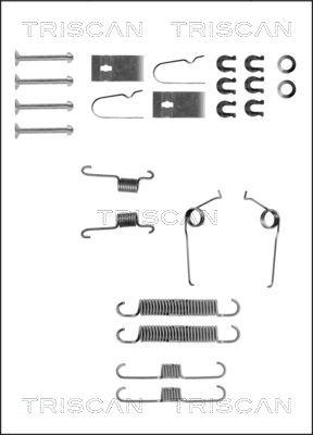 Triscan 8105 412552 - Kit accessori, Ganasce freno autozon.pro