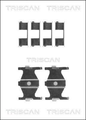 Triscan 8105 431625 - Kit accessori, Pastiglia freno autozon.pro