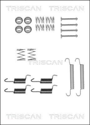 Triscan 8105 432588 - Kit accessori, Ganasce freno stazionamento autozon.pro