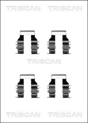 Triscan 8105 421587 - Kit accessori, Pastiglia freno autozon.pro