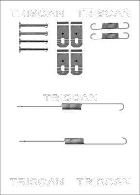 Triscan 8105 422589 - Kit accessori, Ganasce freno autozon.pro