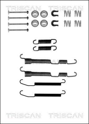 Triscan 8105 422580 - Kit accessori, Ganasce freno autozon.pro