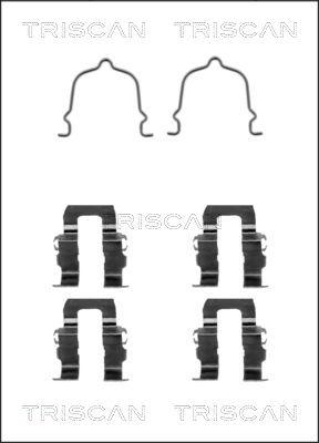 Triscan 8105 501562 - Kit accessori, Pastiglia freno autozon.pro