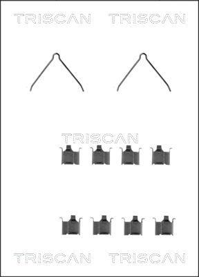 Triscan 8105 501580 - Kit accessori, Pastiglia freno autozon.pro