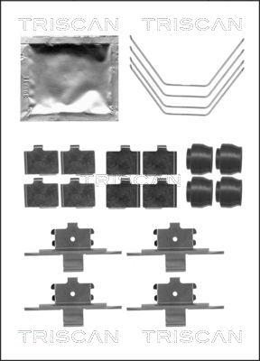 Triscan 8105 501588 - Kit accessori, Pastiglia freno autozon.pro