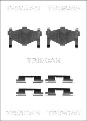 Triscan 8105 691622 - Kit accessori, Pastiglia freno autozon.pro