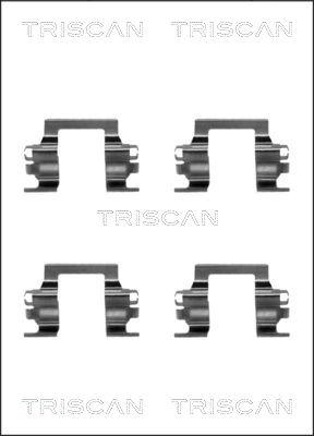 Triscan 8105 601609 - Kit accessori, Pastiglia freno autozon.pro