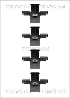 Triscan 8105 141588 - Kit accessori, Pastiglia freno autozon.pro