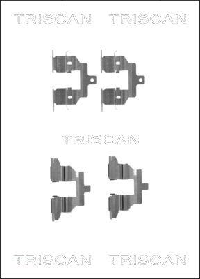 Triscan 8105 141602 - Kit accessori, Pastiglia freno autozon.pro