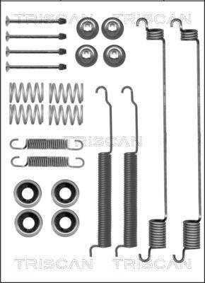 Triscan 8105 142566 - Kit accessori, Ganasce freno autozon.pro