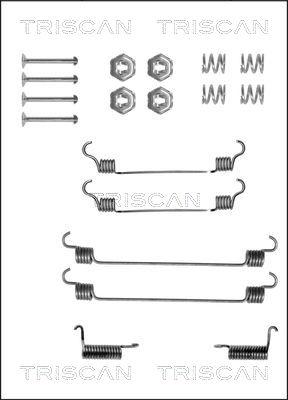 Triscan 8105 142560 - Kit accessori, Ganasce freno autozon.pro