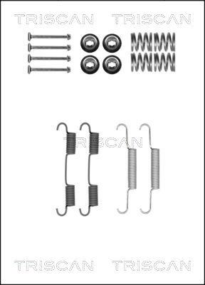 Triscan 8105 142568 - Kit accessori, Ganasce freno stazionamento autozon.pro