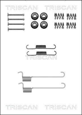 Triscan 8105 142567 - Kit accessori, Ganasce freno stazionamento autozon.pro